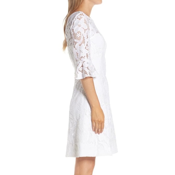NWT LILLY PULITZER Allyson dress in resort white - Picture 3 of 13